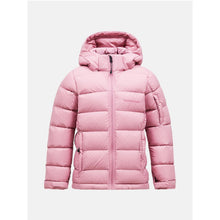 Kurtka zimowa puchowa Peak Performance Jr Frost Down Jacket brązowy - narciarska - Adventure Sports
