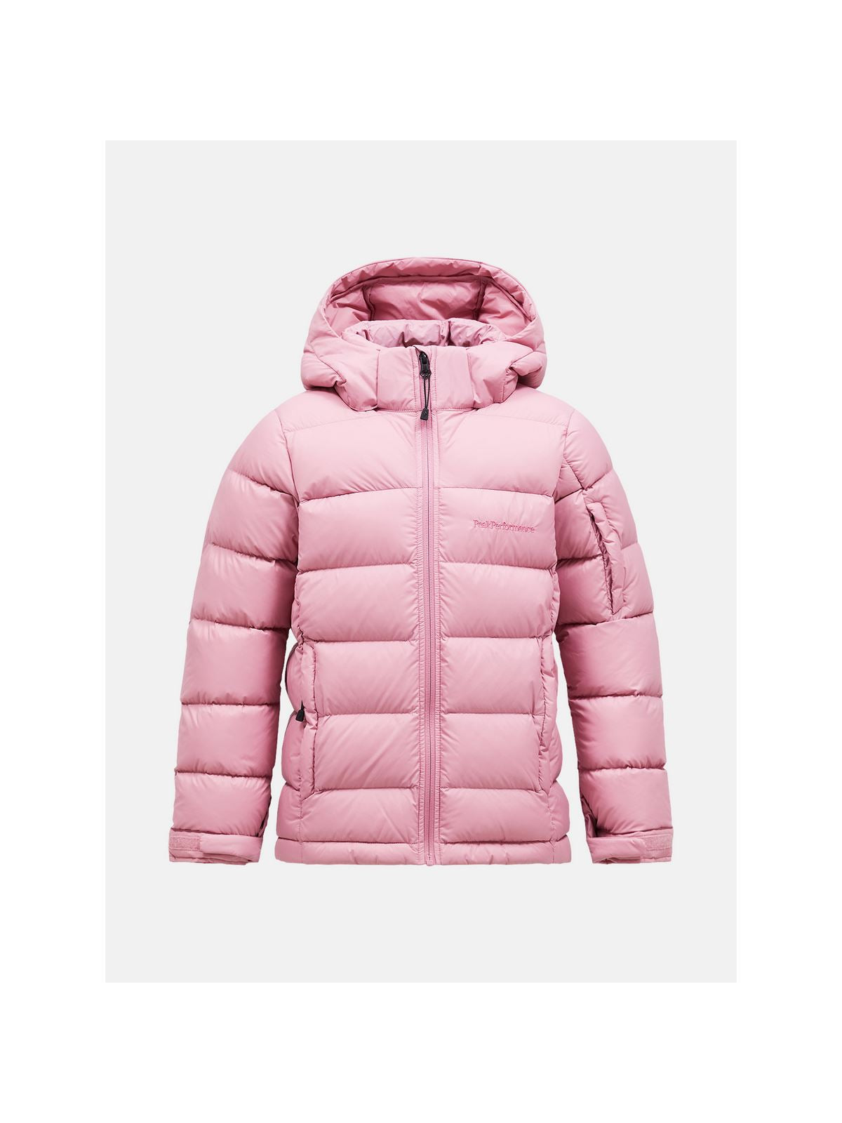 Kurtka zimowa puchowa Peak Performance Jr Frost Down Jacket brązowy - narciarska - Adventure Sports