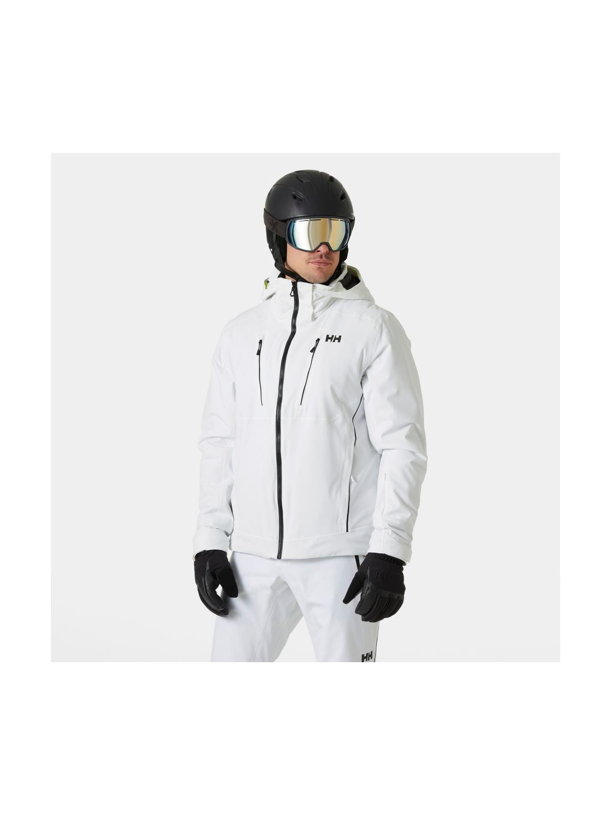 Kurtka narciarska męska HELLY HANSEN ALPHA 4.0 JACKET biała