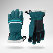 Rękawice narciarskie damskie ROSSIGNOL W Piste Ski Gloves R-Shell Dry zielone

