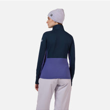Bluza damska ROSSIGNOL W Blackside Mix HZ Fleece niebieska

