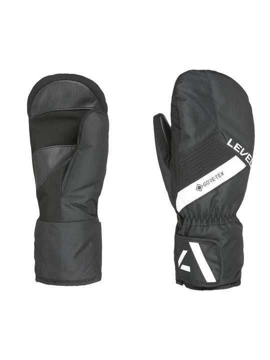 Rękawice narciarskie dziecięce LEVEL Neo Jr Mitt Gore-Tex czarny
