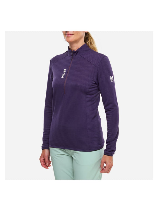 Bluza damska MILLET Parmelan Light Fleece Po W fioletowa
