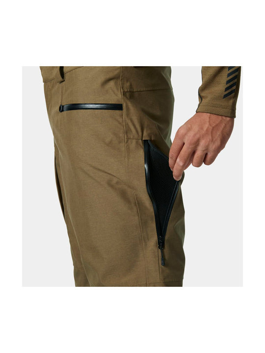 Spodnie narciarskie męskie HELLY HANSEN GARIBALDI 2.0 PANT brązowe
