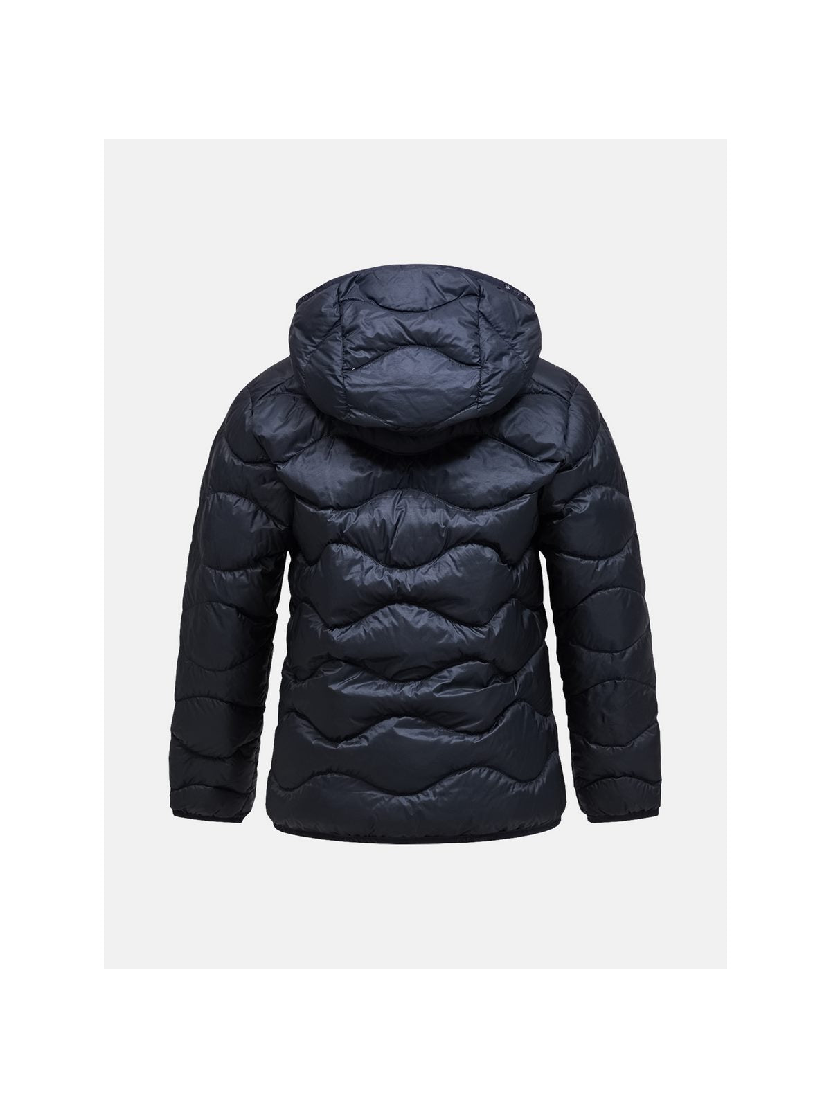 Kurtka puchowa dziecięca Peak Performance Jr Helium Down Hood Jacke czarny