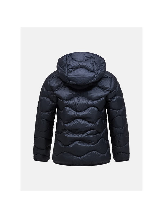 Kurtka puchowa dziecięca Peak Performance Jr Helium Down Hood Jacke czarny
