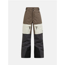 Spodnie narciarskie juniorskie PEAK PERFORMANCE Gravity HIPE 2L Insulated Shell Pants brązowe
