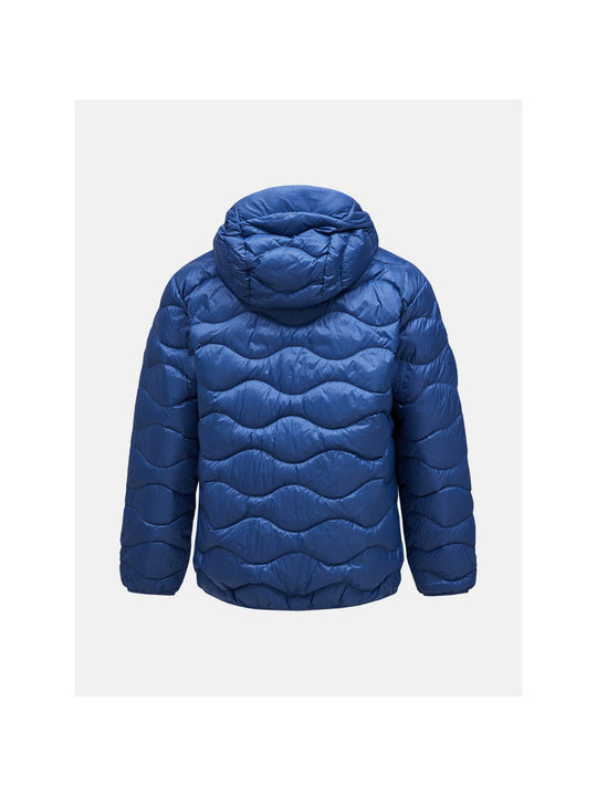 Kurtka puchowa męska PEAK PERFORMANCE Helium Down Hood Jacket niebieska
