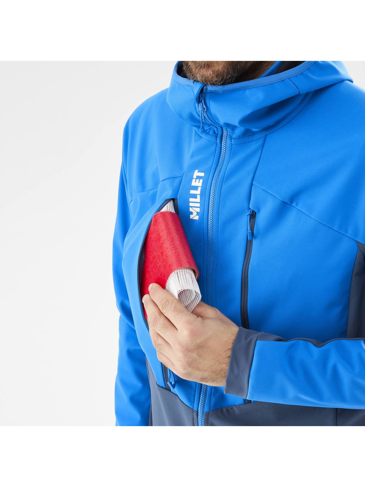 Kurtka narciarska męska MILLET M M White Shield Jkt granatowy