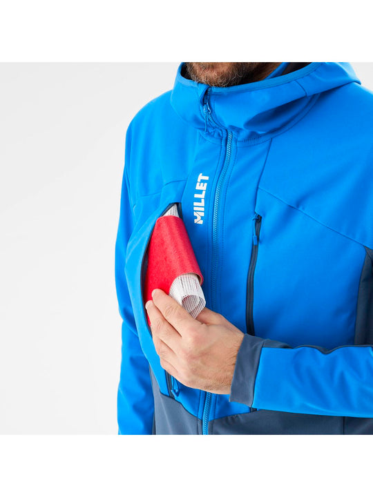 Kurtka narciarska męska MILLET M M White Shield Jkt granatowy
