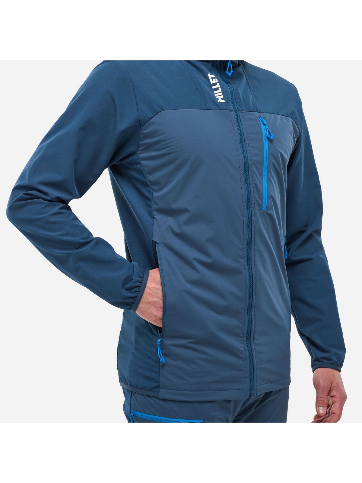 Kurtka MILLET M SENECA HYBRID HOODIE granatowa