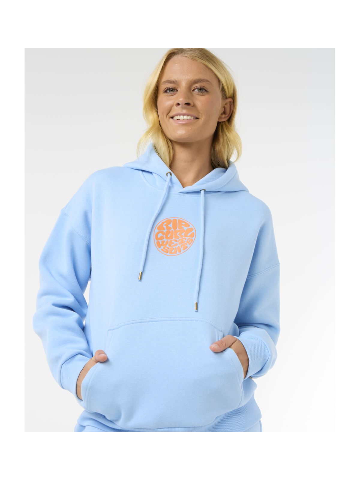 Bluza dresowa RIP CURL Icons Of Surf Heritage Hood niebieska
