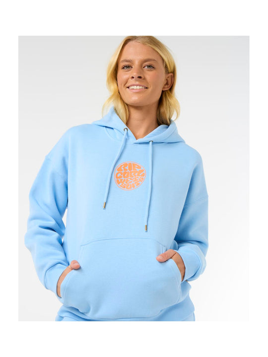 Bluza dresowa RIP CURL Icons Of Surf Heritage Hood niebieska
