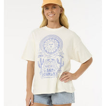 Koszulka damska RIP CURL San Carlos Heritage Tee biała
