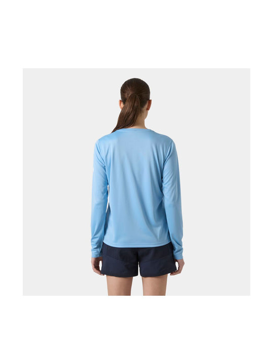 Bielizna termiczna damska HELLY HANSEN W HH TECH CREW LS 2.0 niebieska
