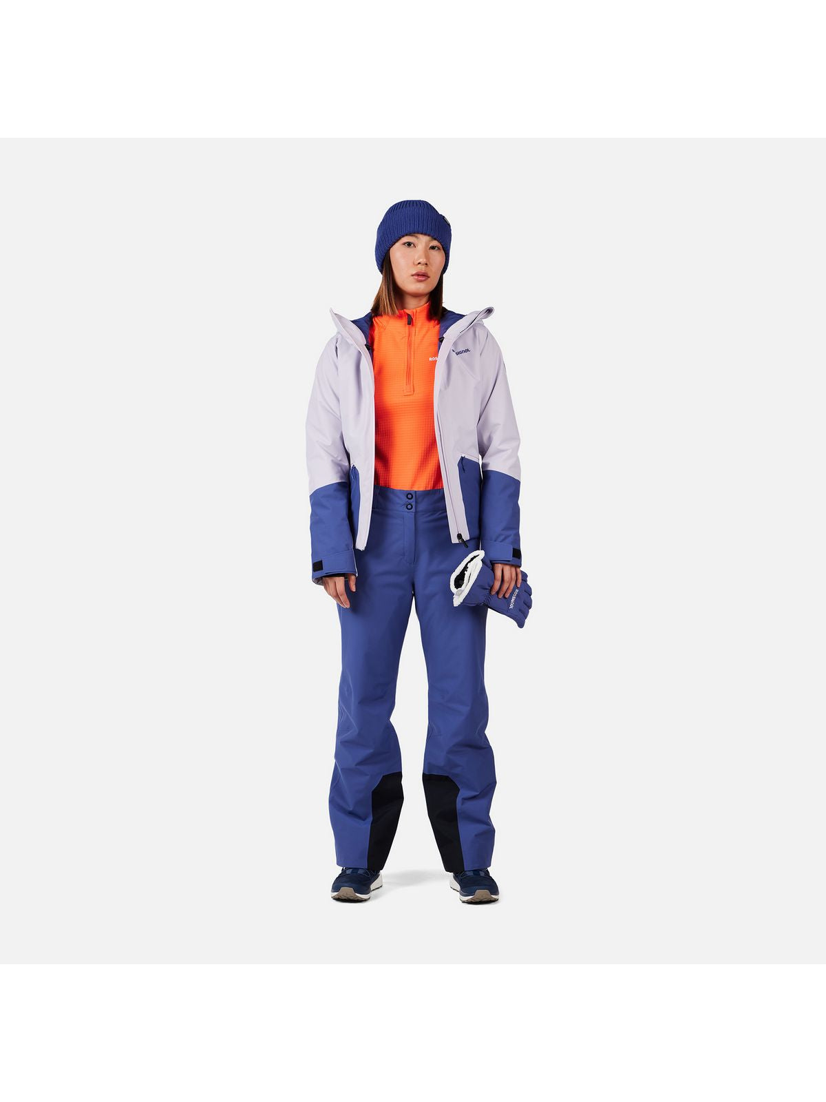 Spodnie narciarskie damskie ROSSIGNOL W Insulated Ski Pant niebieskie