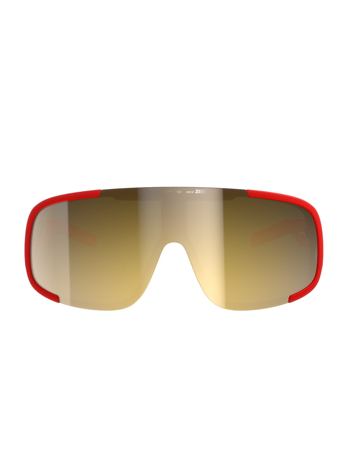 Okulary rowerowe POC Aspire Wide Fit czerwony cat.2 Clarity Road/Partly Sunny Gold