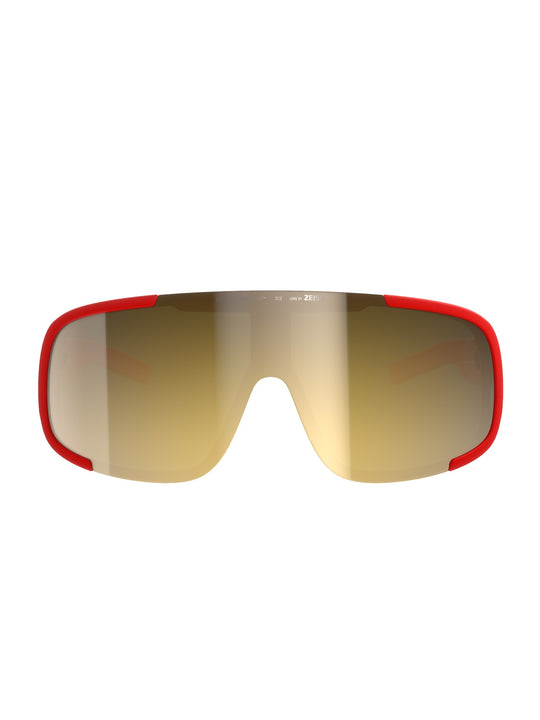 Okulary rowerowe POC Aspire Wide Fit czerwony cat.2 Clarity Road/Partly Sunny Gold
