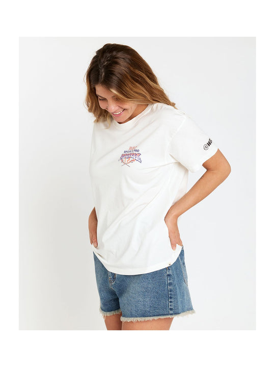 Koszulka RIP CURL Meo Rip Curl Pro 2025 Tee biały
