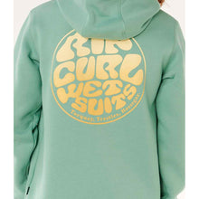 Bluza dziecięca RIP CURL Wetsuit Icon Hood-Kid zielona
