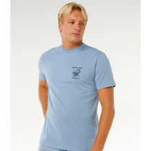 Koszulka męska RIP CURL Desti Animals Tee niebieska
