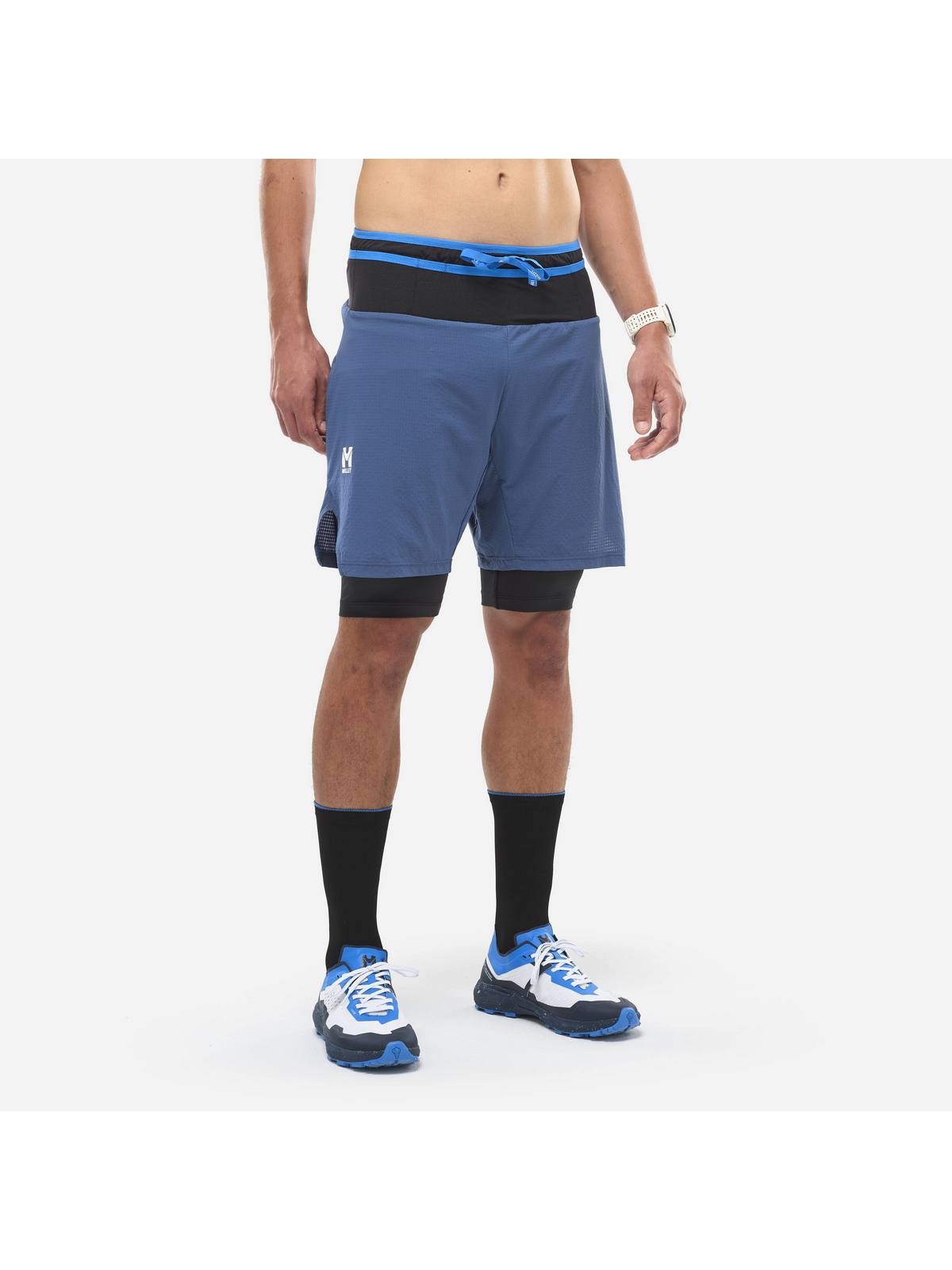 Szorty MILLET INTENSE 2IN1 SHORT M granatowy - Adventure Sports