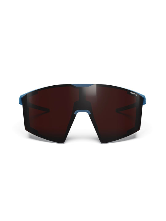 Okulary fotochromowe JULBO EDGE COVER niebieski Cat 0-4 Reactiv Hi Contrast - L - Adventure Sports
