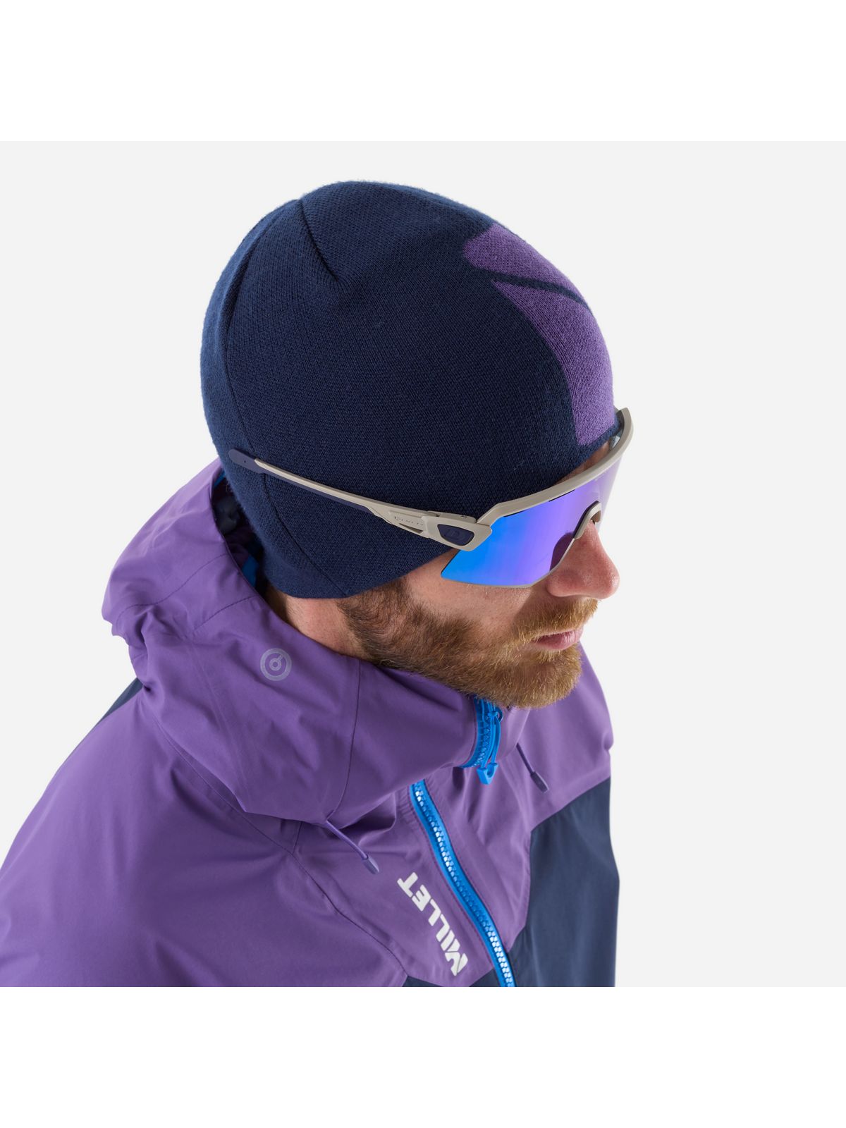 Czapka MILLET Logo Beanie fioletowa