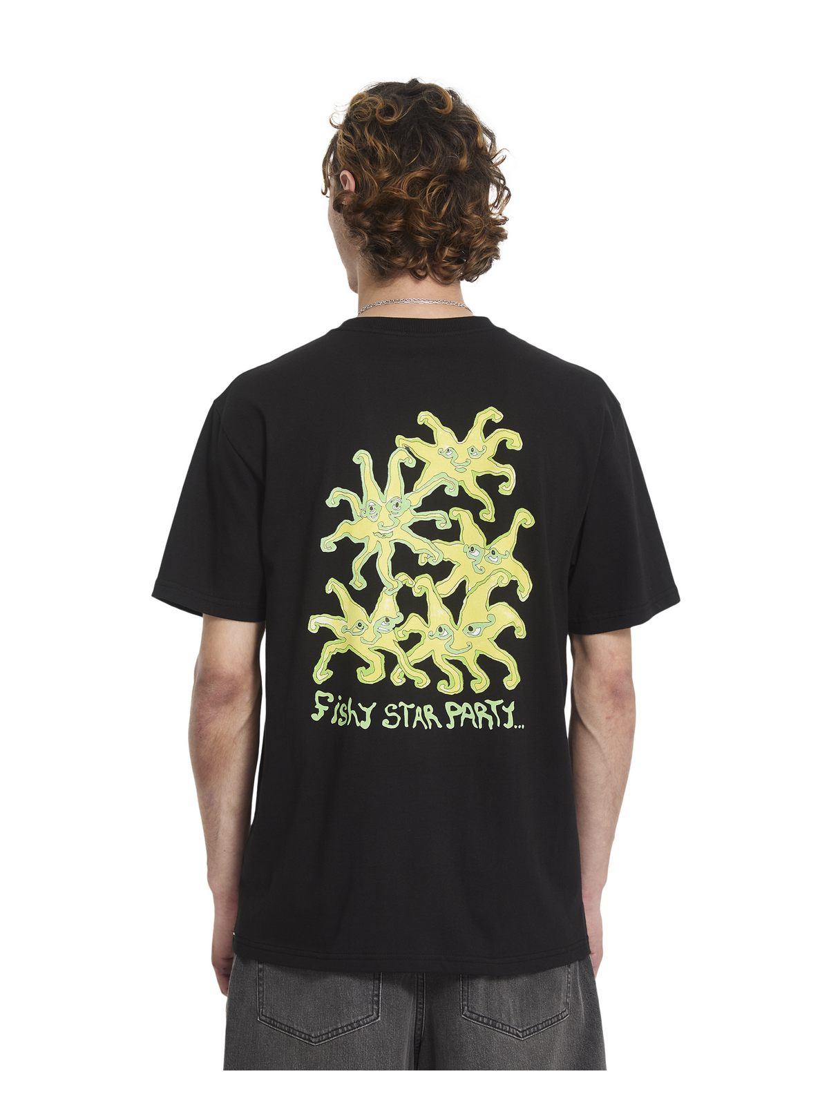 Koszulka męska VOLCOM Fishystar Sst czarny