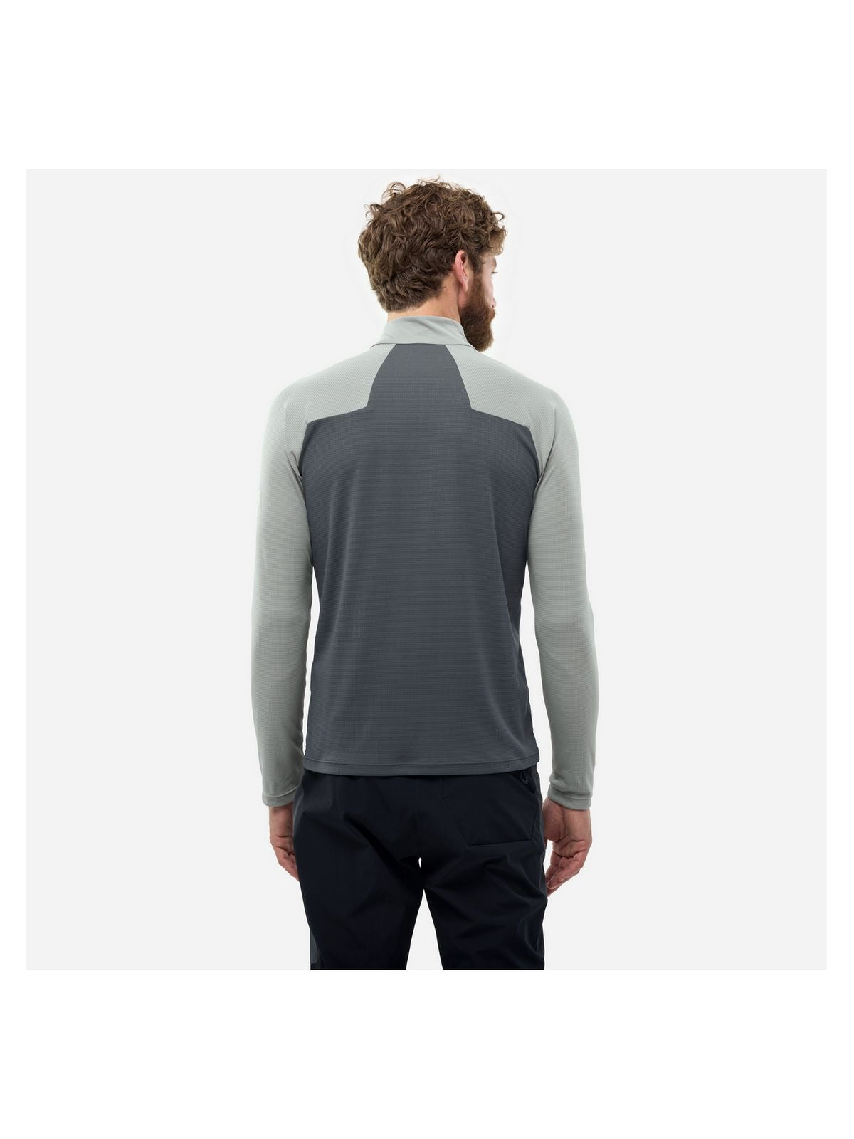 Koszulka męska MILLET Kamet Ts Zip Ls M szara