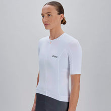 Koszulka rowerowa damska POC W's Cadence Jersey biała
