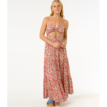 Sukienka RIP CURL Las Dalias Maxi Dress czerwona
