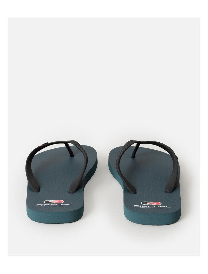 Japonki plażowe męskie RIP CURL Icons Of Surf Bloom Open Toe turkusowe