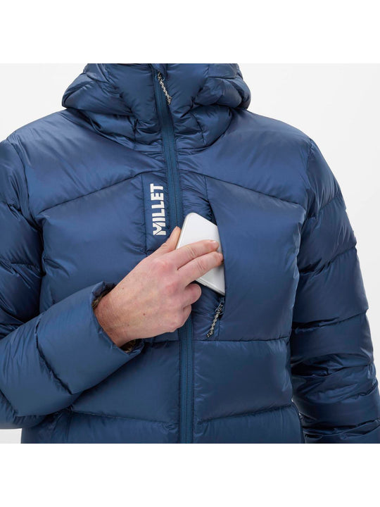 Kurtka MILLET W Kamet Pro Down Hoodie granatowy
