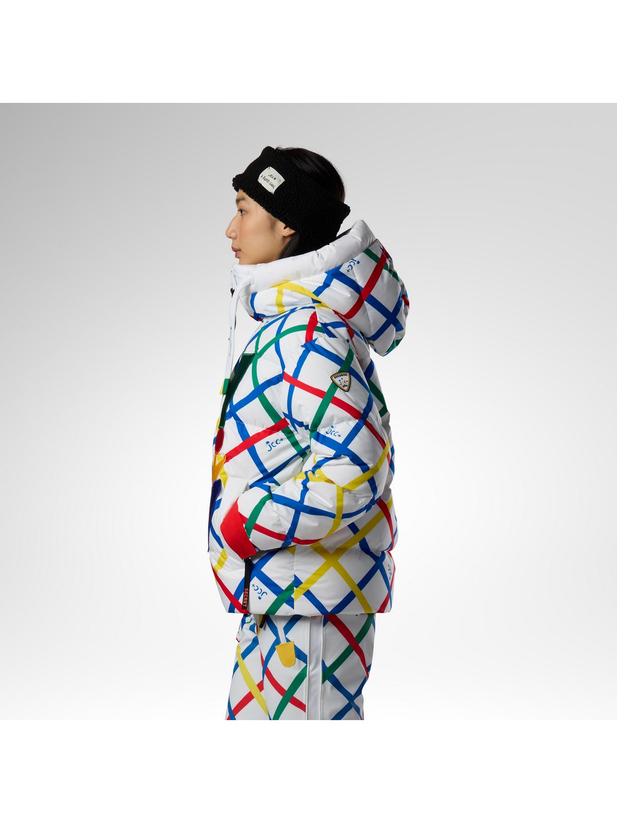 Kurtka narciarska damska ROSSIGNOL W Jcc Allsnow Down Ski Jacket multikolor