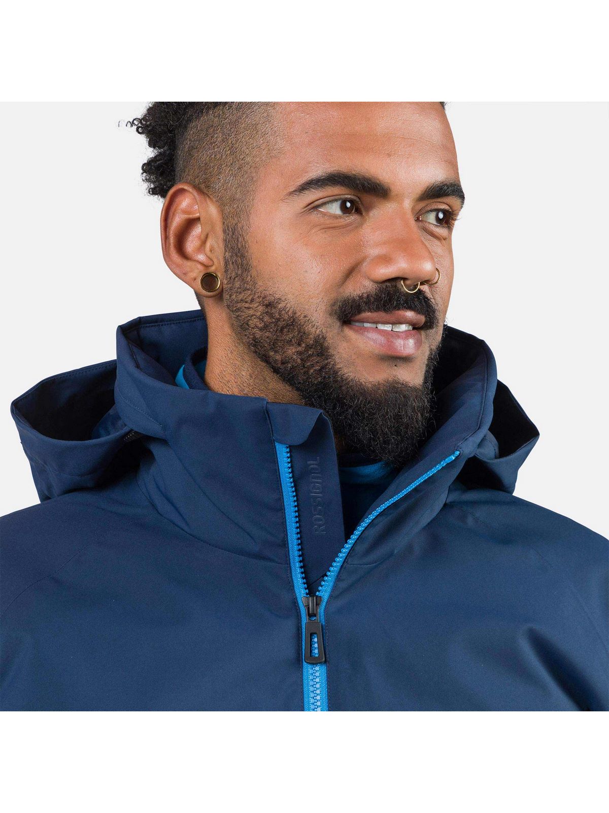 Kurtka narciarska męska ROSSIGNOL Strawpile Jkt granatowy