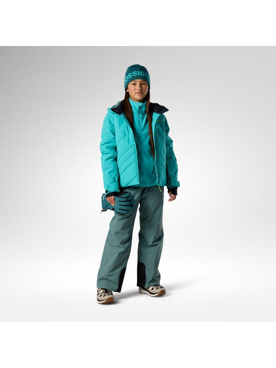 Spodnie narciarskie juniorskie ROSSIGNOL Girl Insulated Ski Pant zielone
