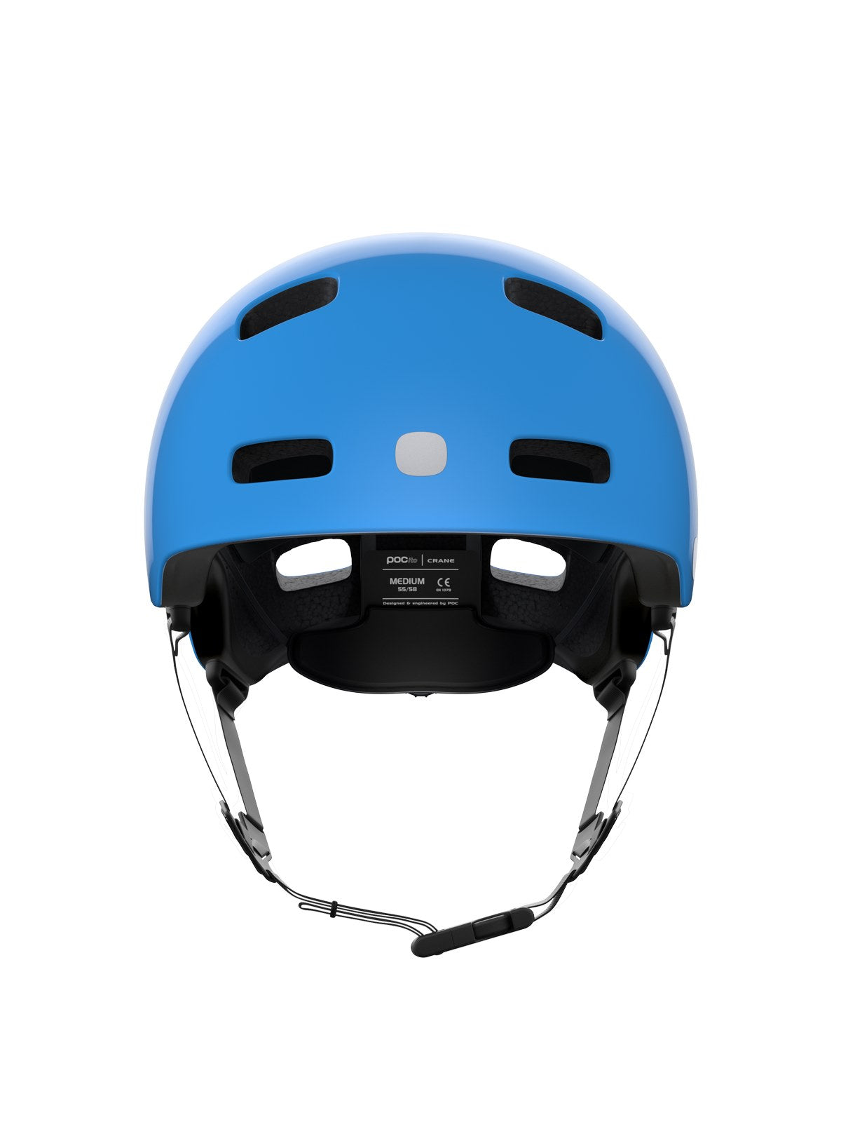Kask rowerowy POCito Crane MIPS fluo blue - Adventure Sports