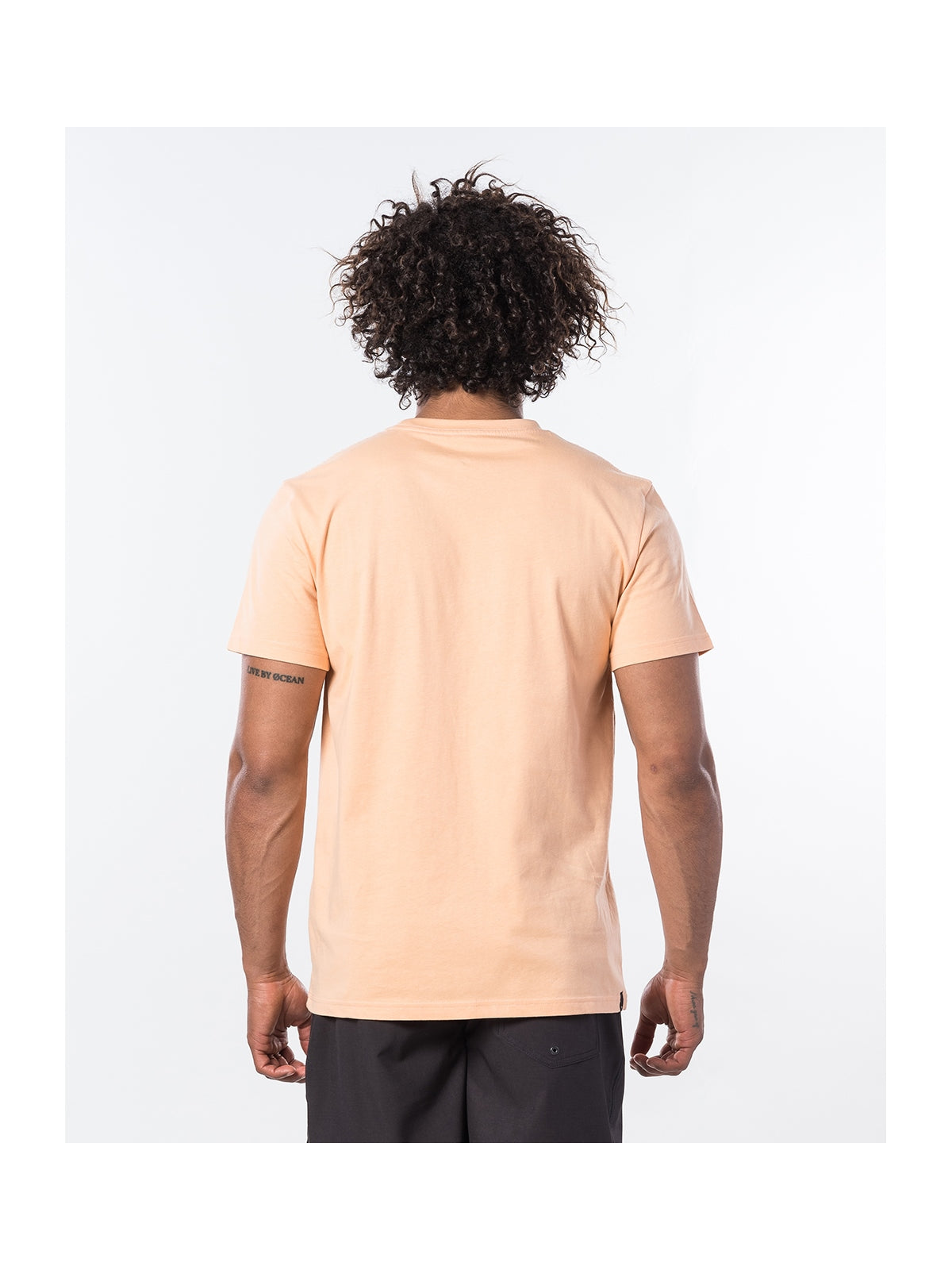 T-Shirt męski RIP CURL WOOP LOOP S/S TEE kremowe - Koszulka - Adventure Sports