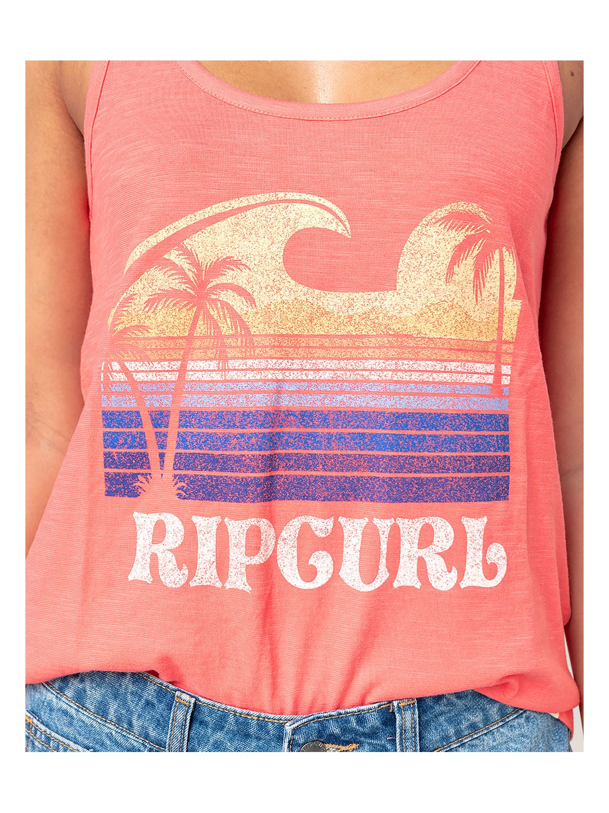 Top RIP CURL GOLDEN STATE SINGLET