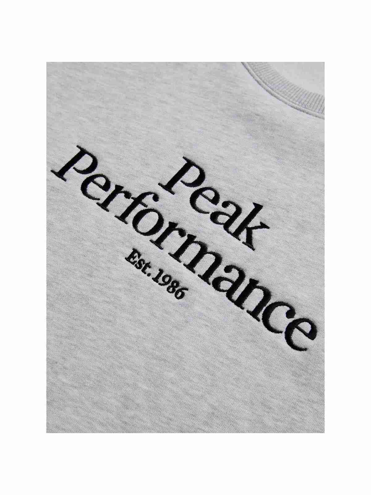 Bluza Peak Performance W Original Crew szary