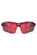 Okulary do biegania RUDY PROJECT PROPULSE - czerwony | Multilaser Red Cat 3
