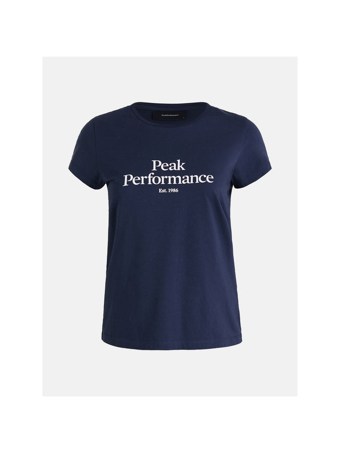 T-Shirt Peak Performance W Original Tee niebieski