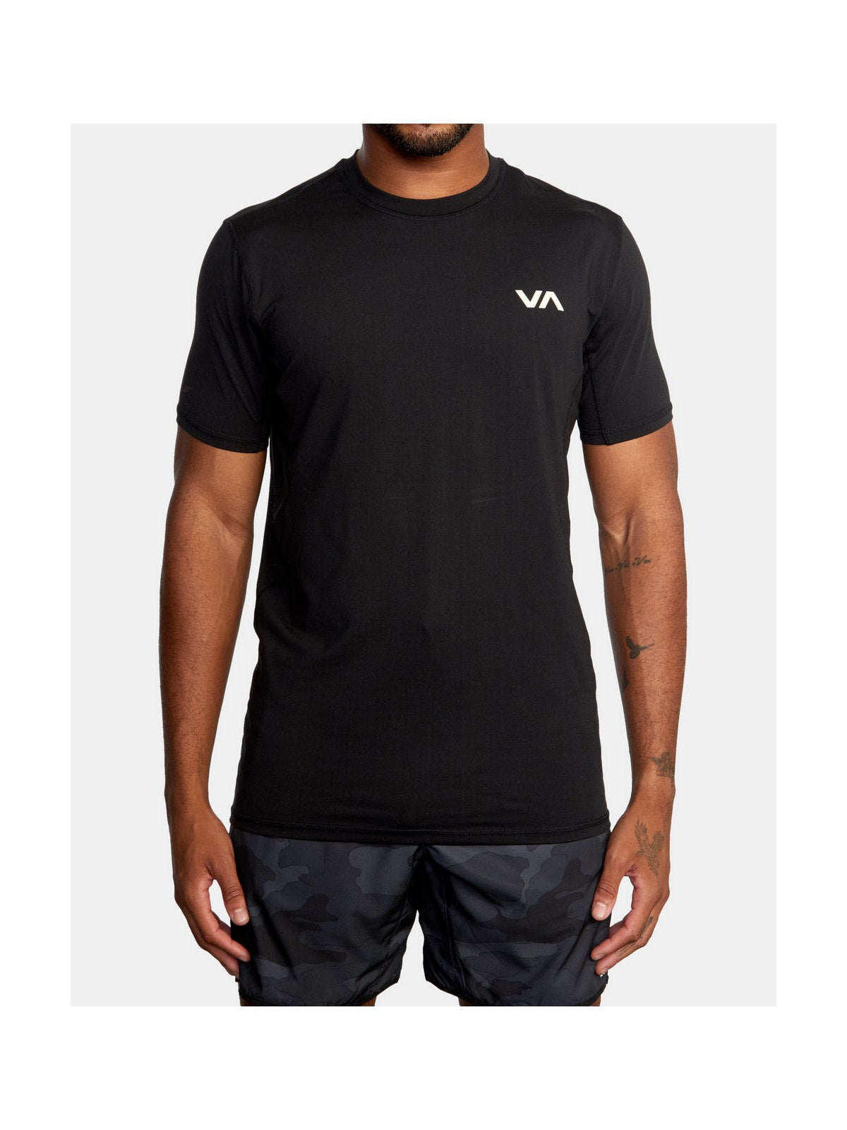 T-Shirt RVCA Sport Vent Ss - czarny