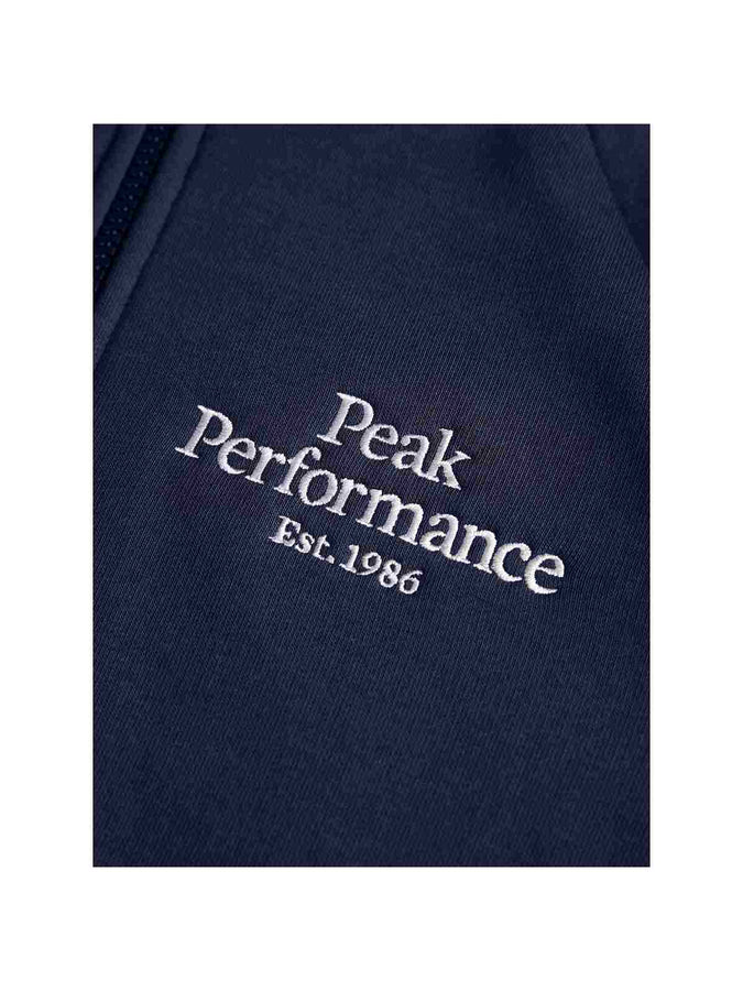 Bluza Peak Performance W Original Zip Hood - granatowy