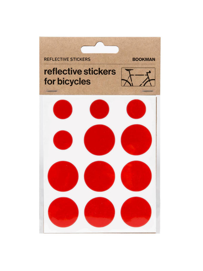 Naklejki odblaskowe BOOKMAN Reflective Stickers czerwony