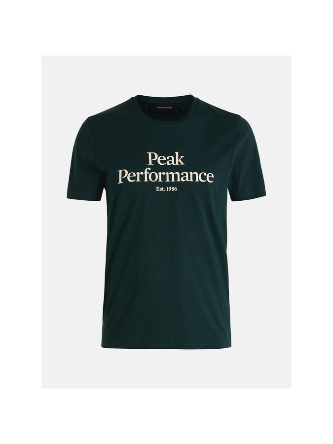 T-Shirt Peak Performance M Original Tee zielony