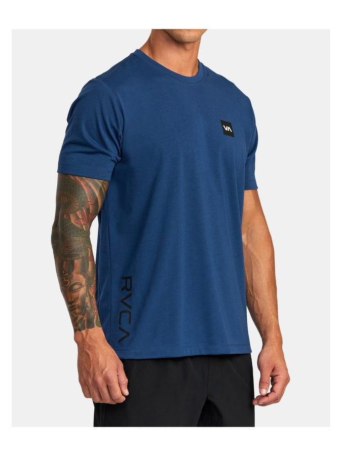 T-Shirt RVCA Rvca 2X Ss niebieski