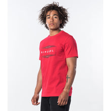 T-Shirt RIP CURL NEON S/S TEE czerwona - Koszulka - Adventure Sports
