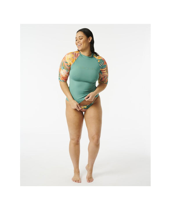 Lycra damska RIP CURL Brazilian Soul Ss Upf Rashvest - Adventure Sports
